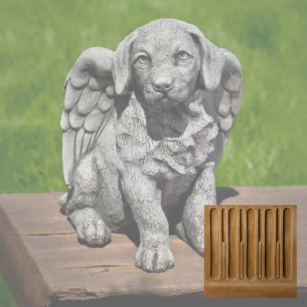 Campania Angel Puppy Garden Statue - A-491 - Image 13