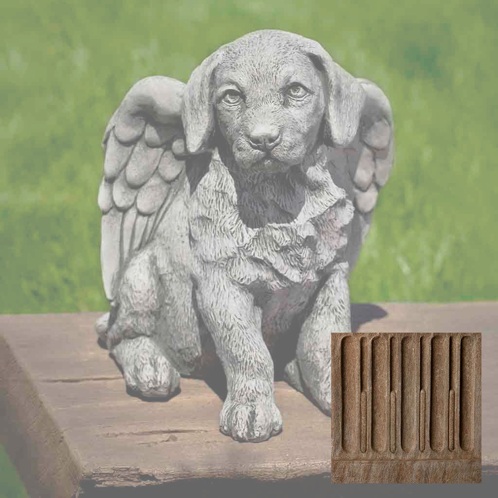 Campania Angel Puppy Garden Statue - A-491 - Image 2