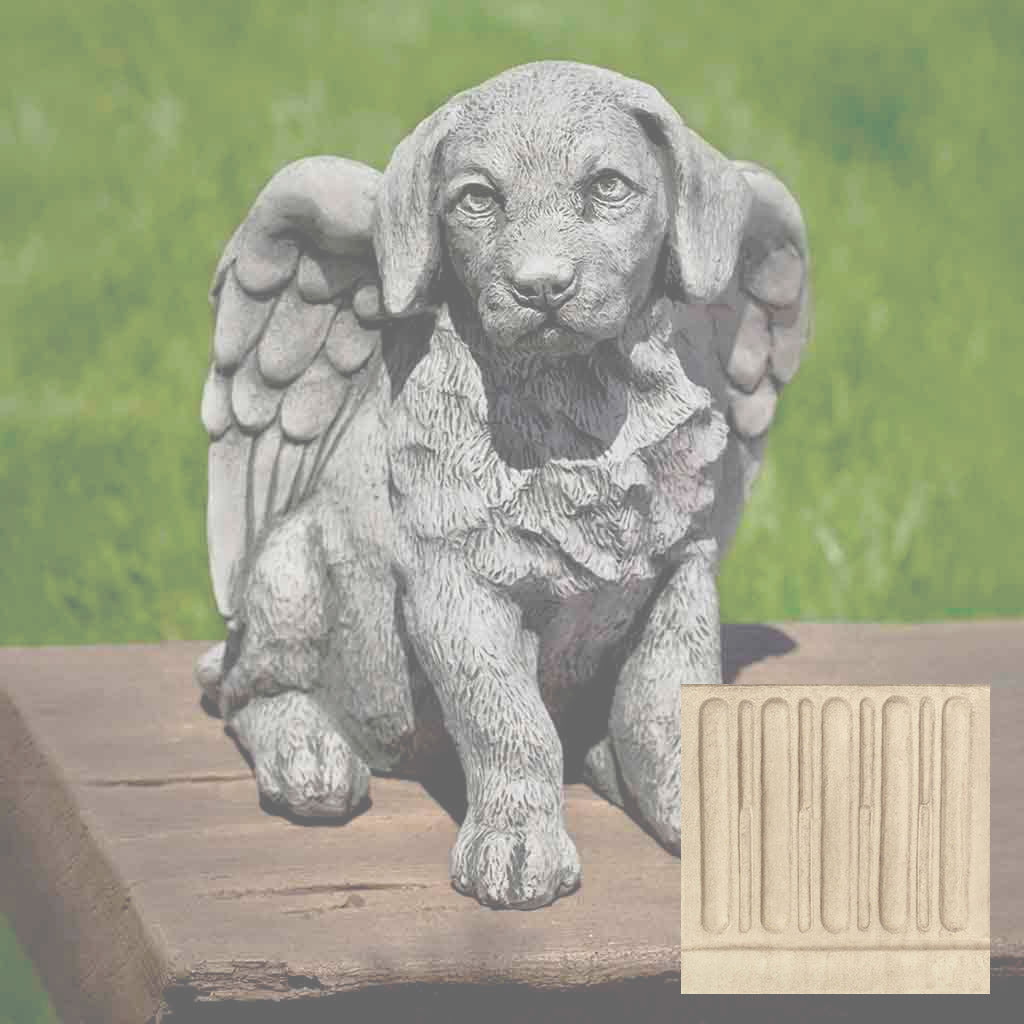 Campania Angel Puppy Garden Statue - A-491 - Image 6