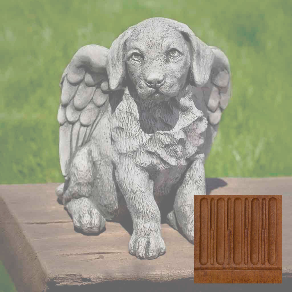 Campania Angel Puppy Garden Statue - A-491 - Image 7