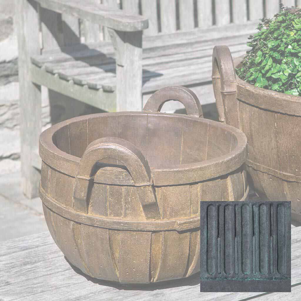 Campania Apple Basket Planter, Small - P-717 - Image 10