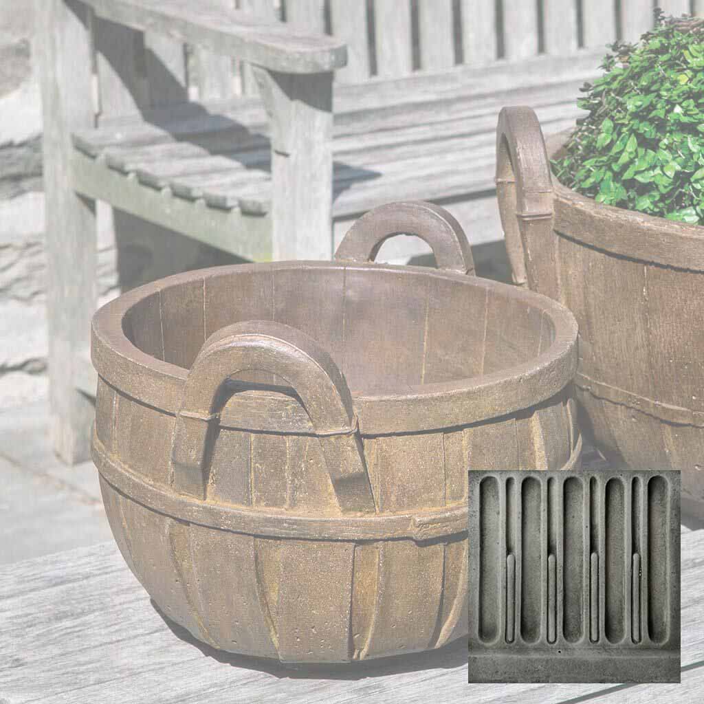 Campania Apple Basket Planter, Small - P-717 - Image 3