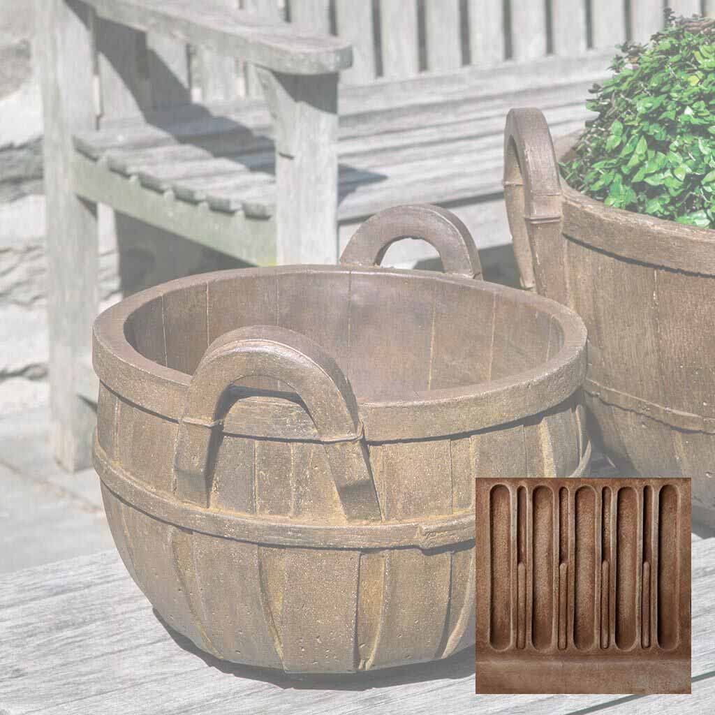 Campania Apple Basket Planter, Small - P-717 - Image 4