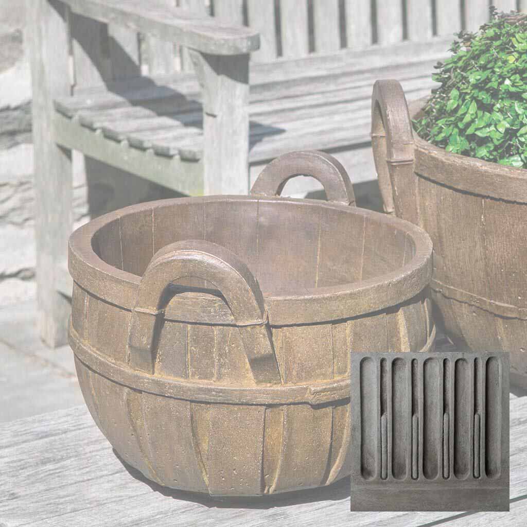 Campania Apple Basket Planter, Small - P-717 - Image 9