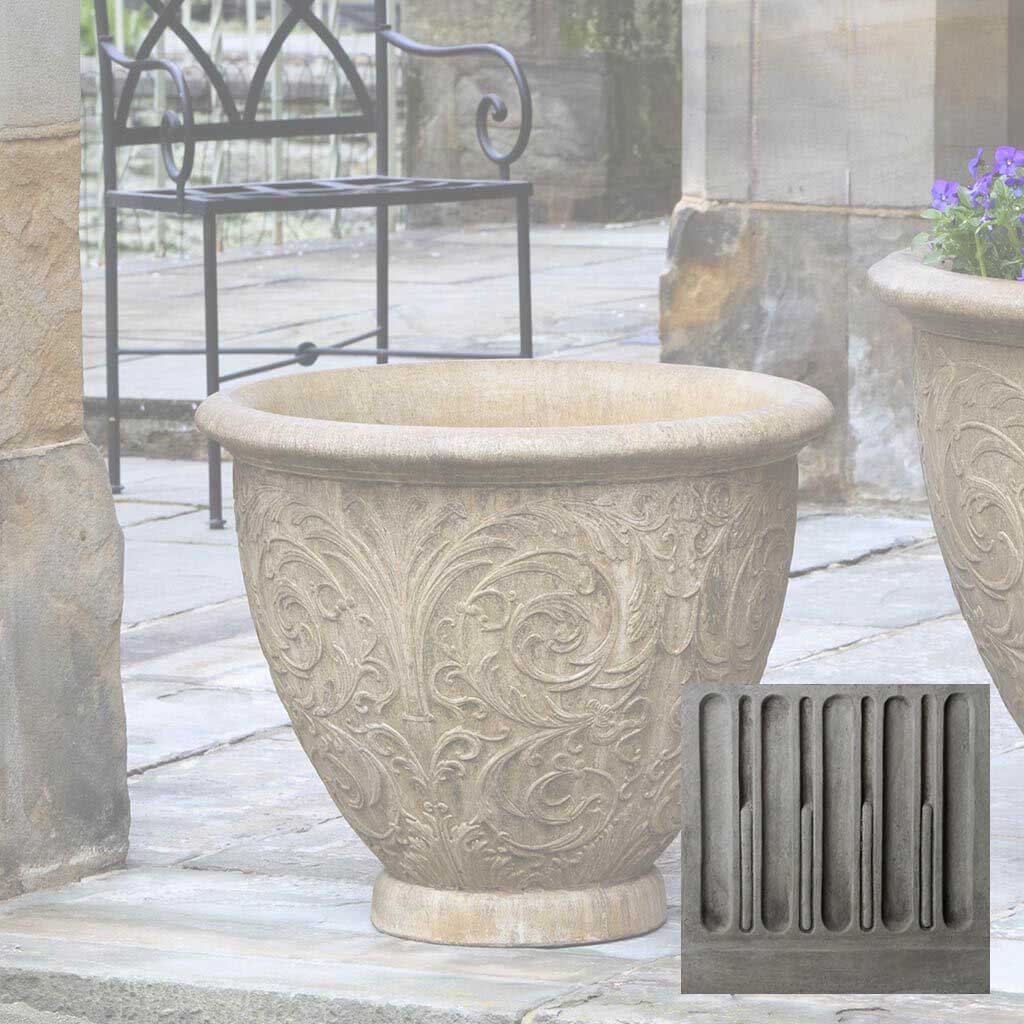 Campania Arabesque Planter - P-516 - Image 25