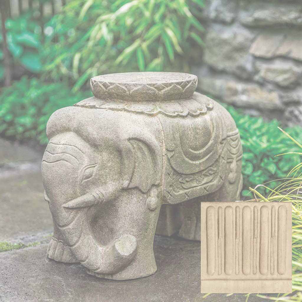 Campania Artifact Elephant Garden Statue - OR-174 - Image 6