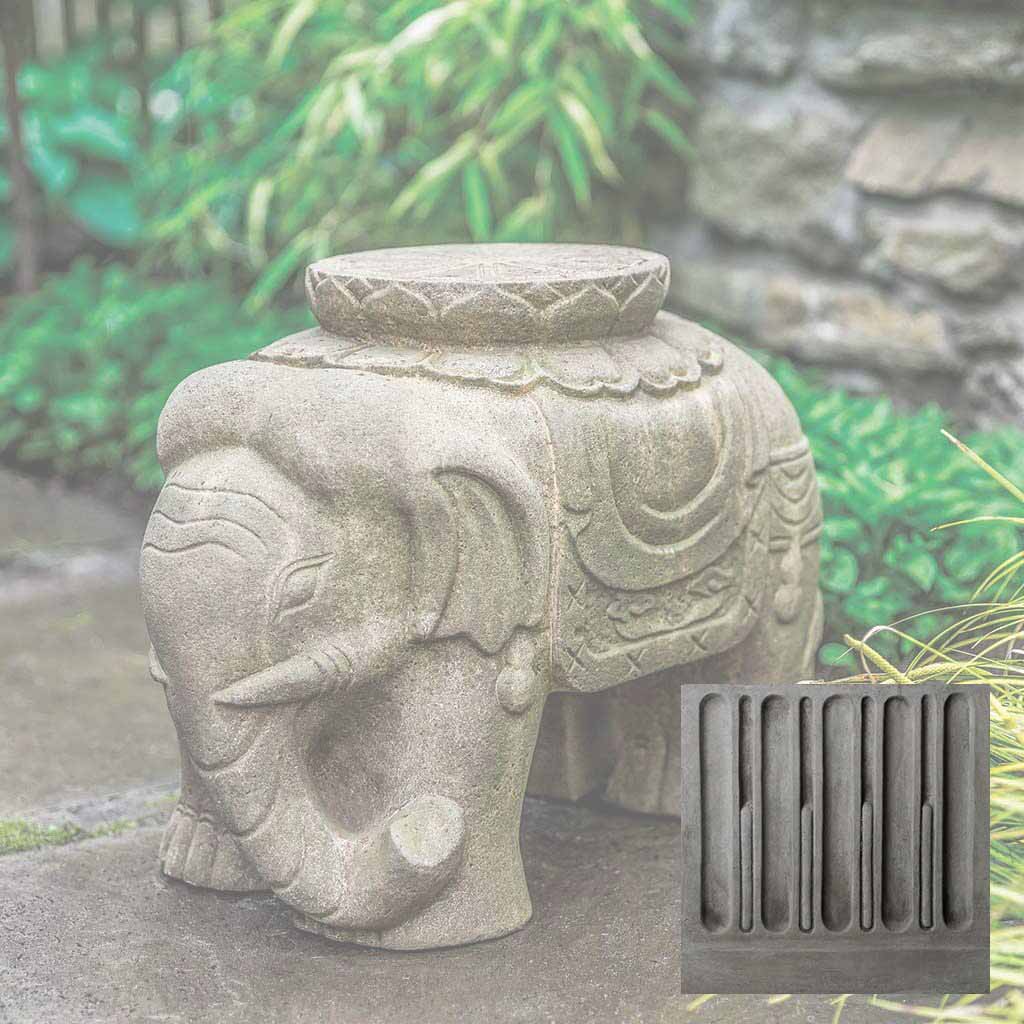 Campania Artifact Elephant Garden Statue - OR-174 - Image 8