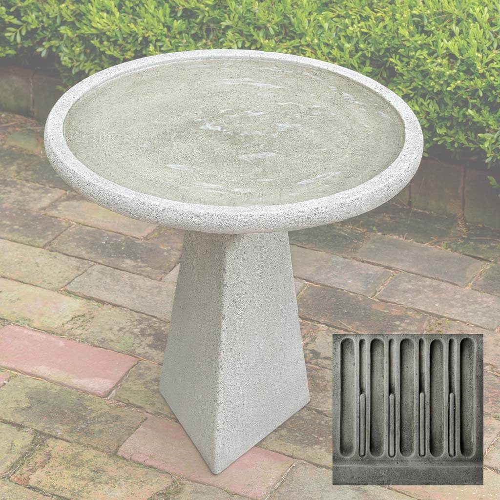 Campania Aspire Birdbath, Small - B-195 - Image 3