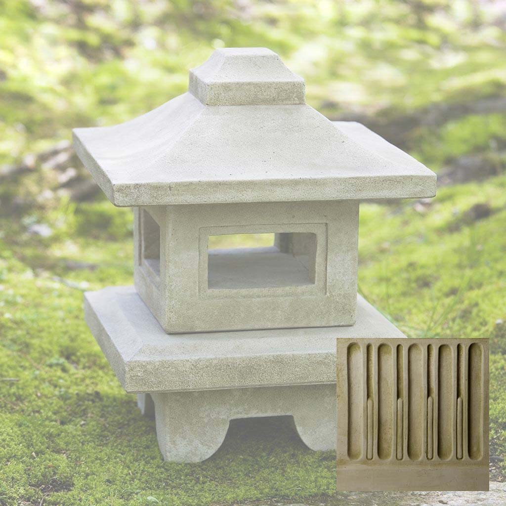 Campania Atsumi Lantern Garden Statue - OR-107 - Image 6