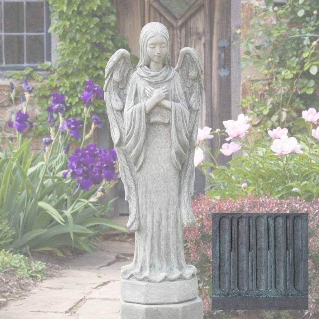 Campania Autumn Angel Garden Statue - R-060 - Image 10