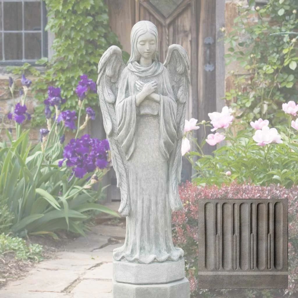 Campania Autumn Angel Garden Statue - R-060 - Image 5