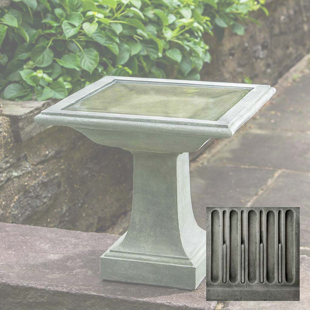 Campania Avery Birdbath - B-153 - Image 3