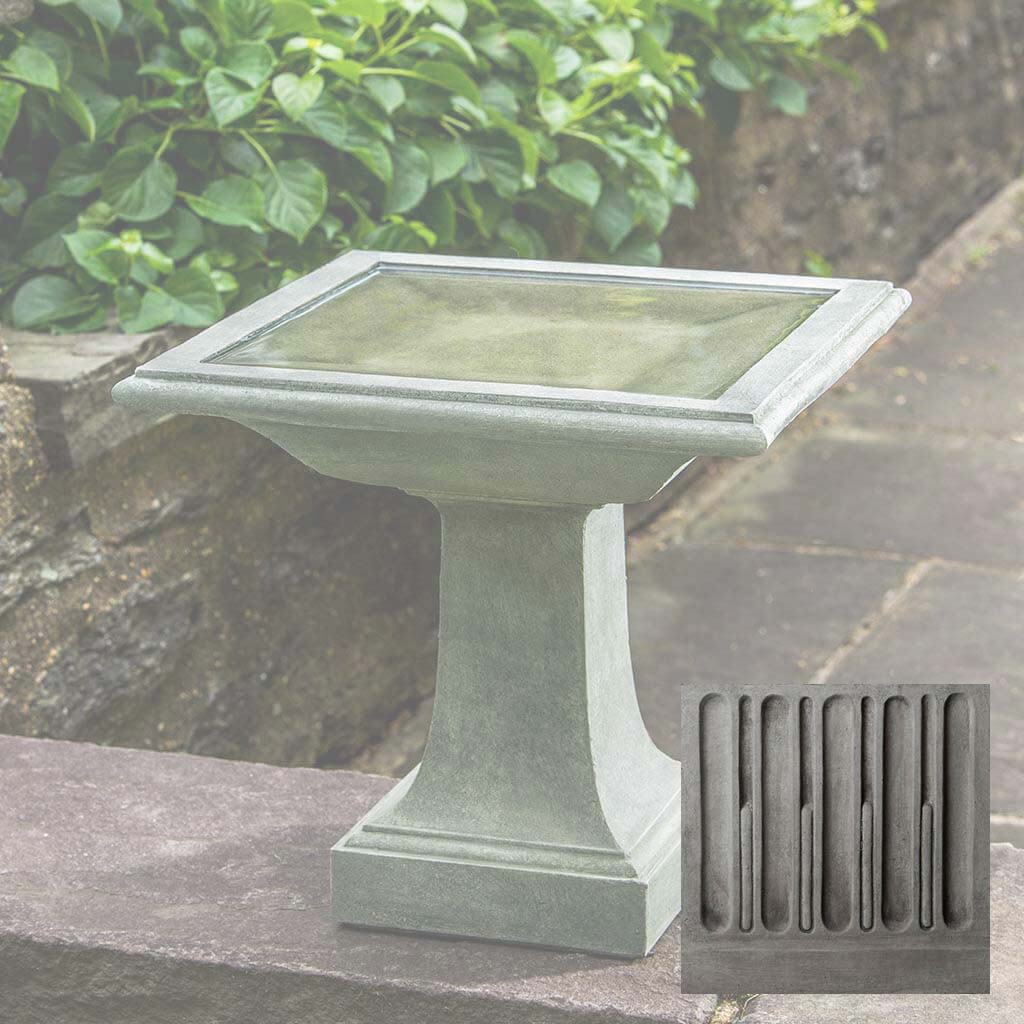 Campania Avery Birdbath - B-153 - Image 9