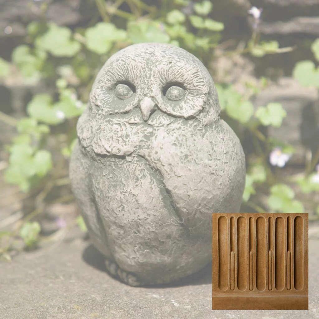 Campania Baby Barn Owl Garden Statue - A-346 - Image 13