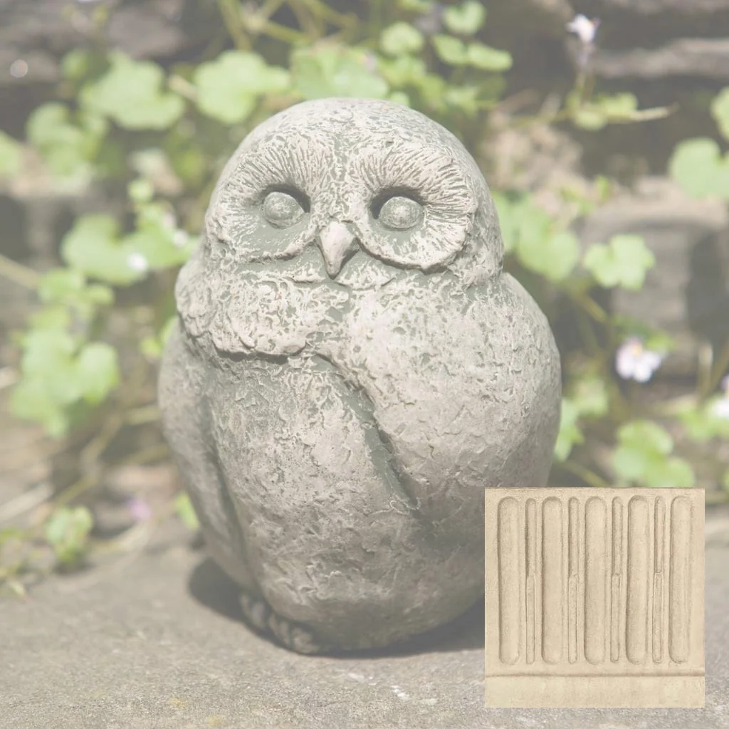 Campania Baby Barn Owl Garden Statue - A-346 - Image 6