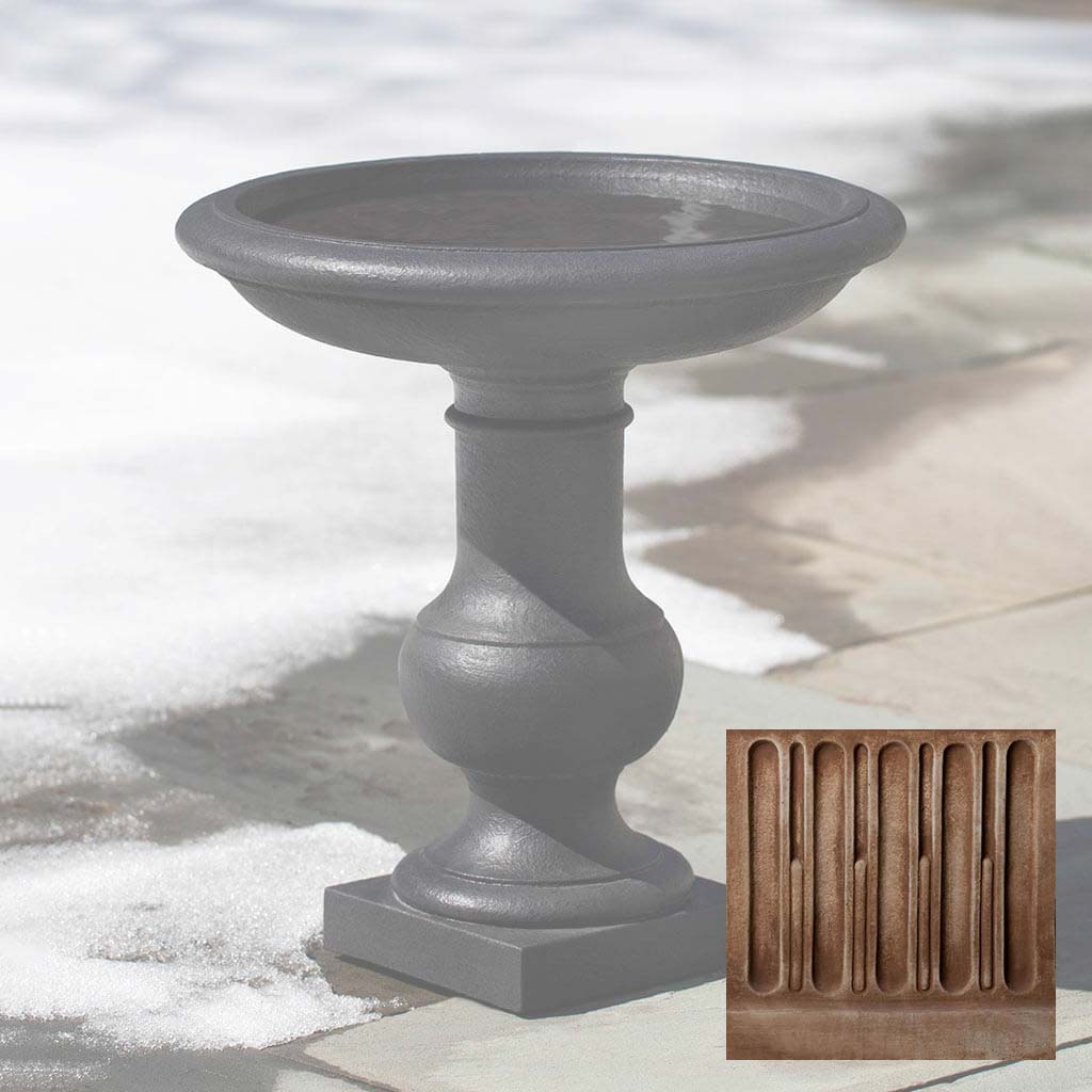 Campania Balustrade Birdbath - B-181 - Image 4