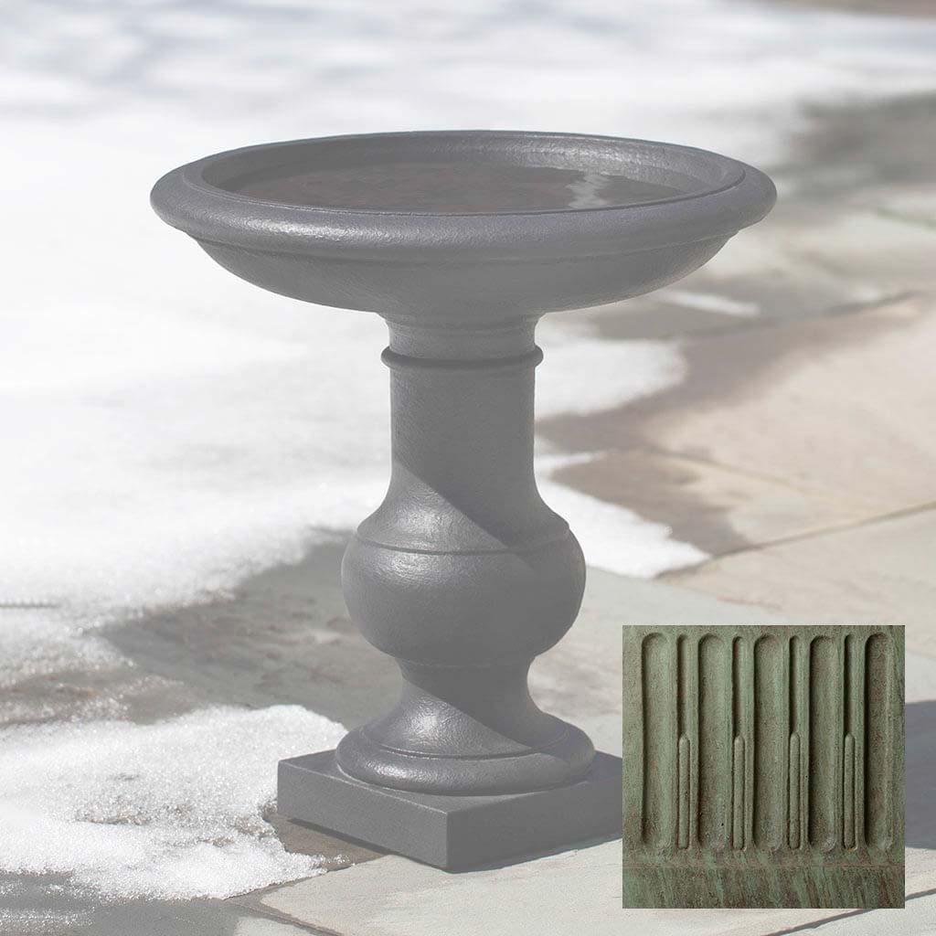 Campania Balustrade Birdbath - B-181 - Image 5