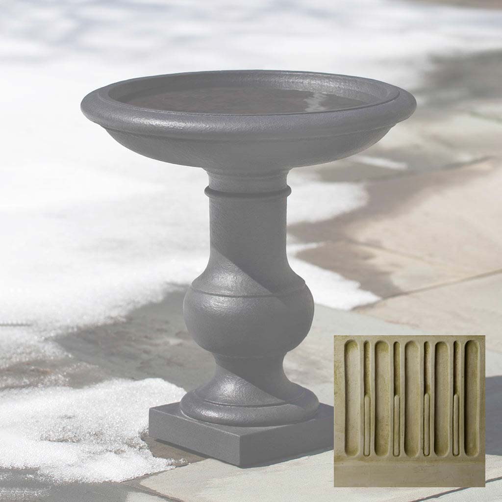 Campania Balustrade Birdbath - B-181 - Image 7