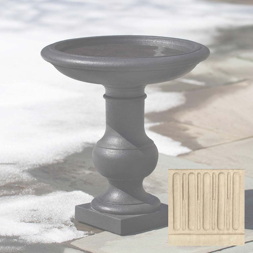 Campania Balustrade Birdbath - B-181 - Image 8