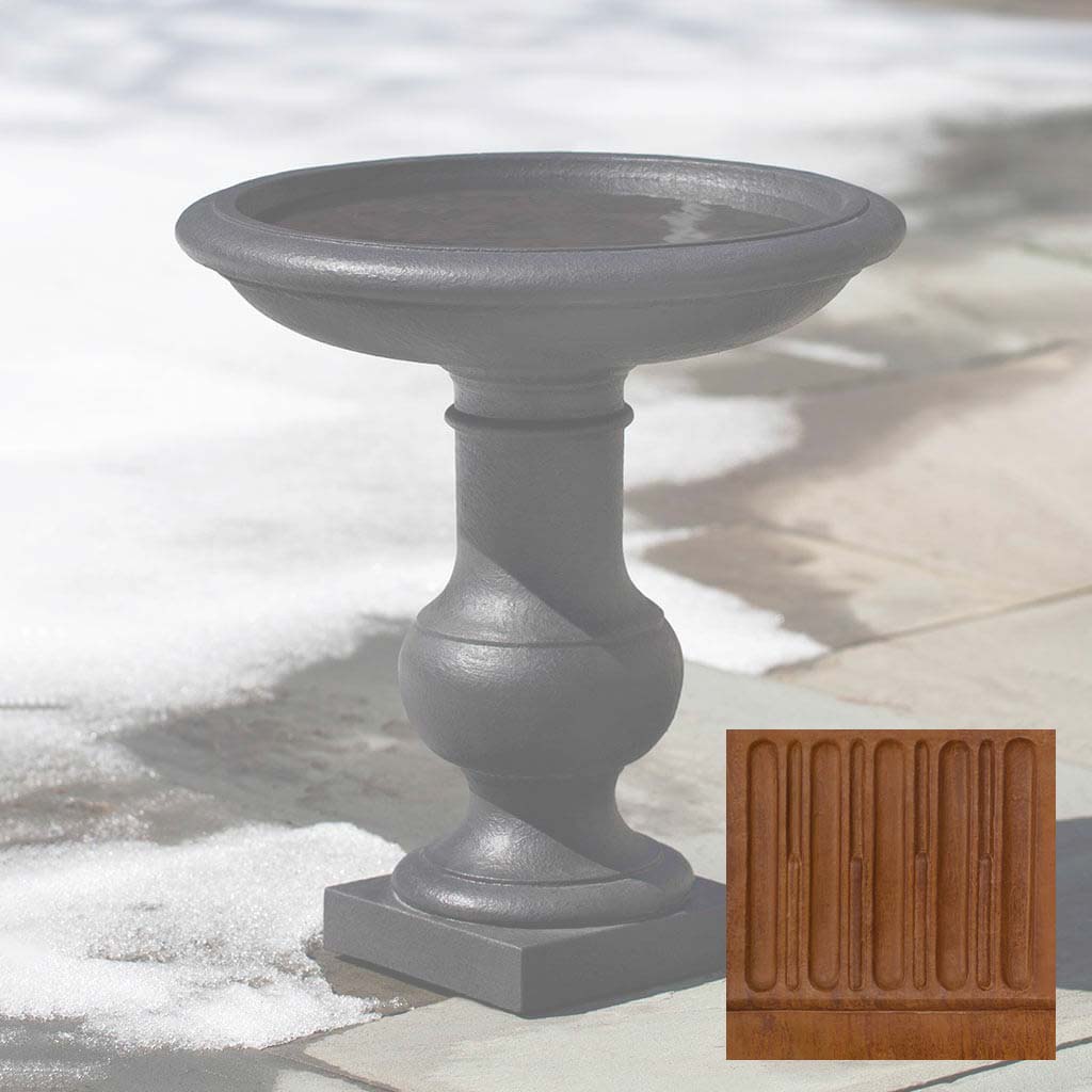 Campania Balustrade Birdbath - B-181 - Image 9