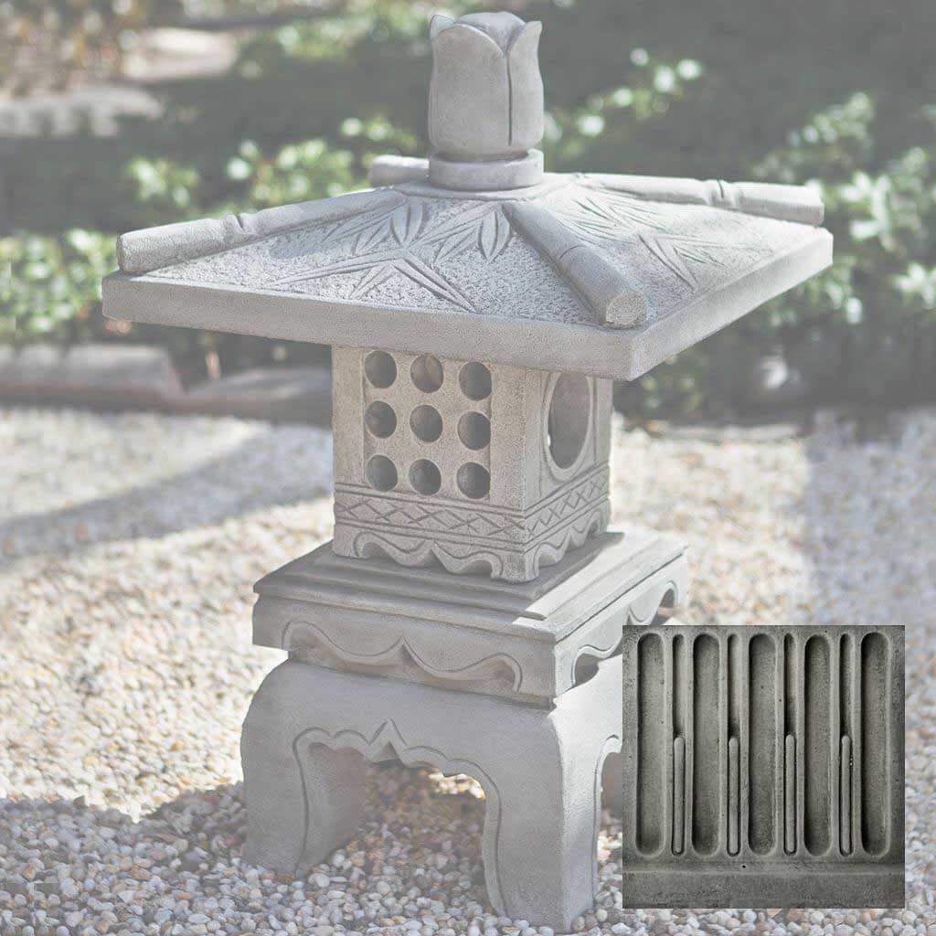 Campania Bamboo Pagoda Garden Statue - OR-141 - Image 3