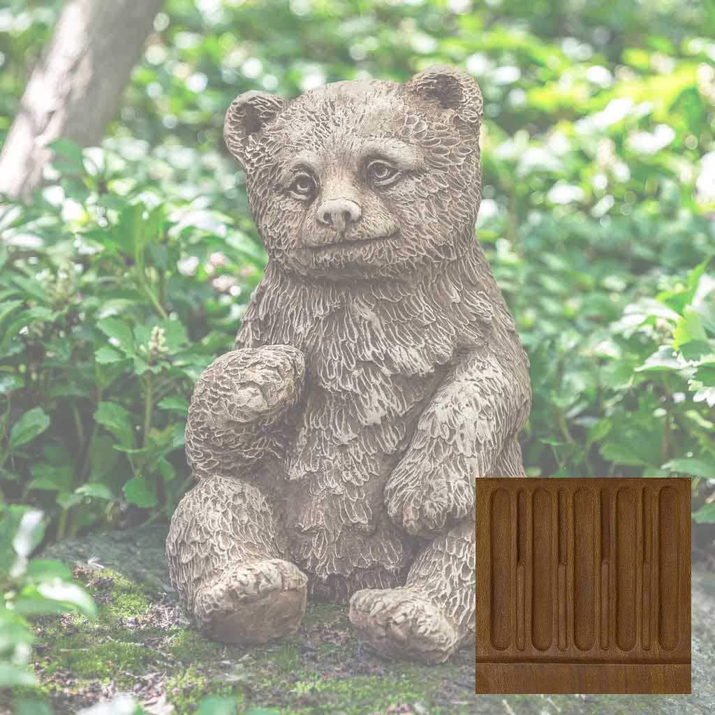 Campania Bear Cub Garden Statue - A-625 - Image 12