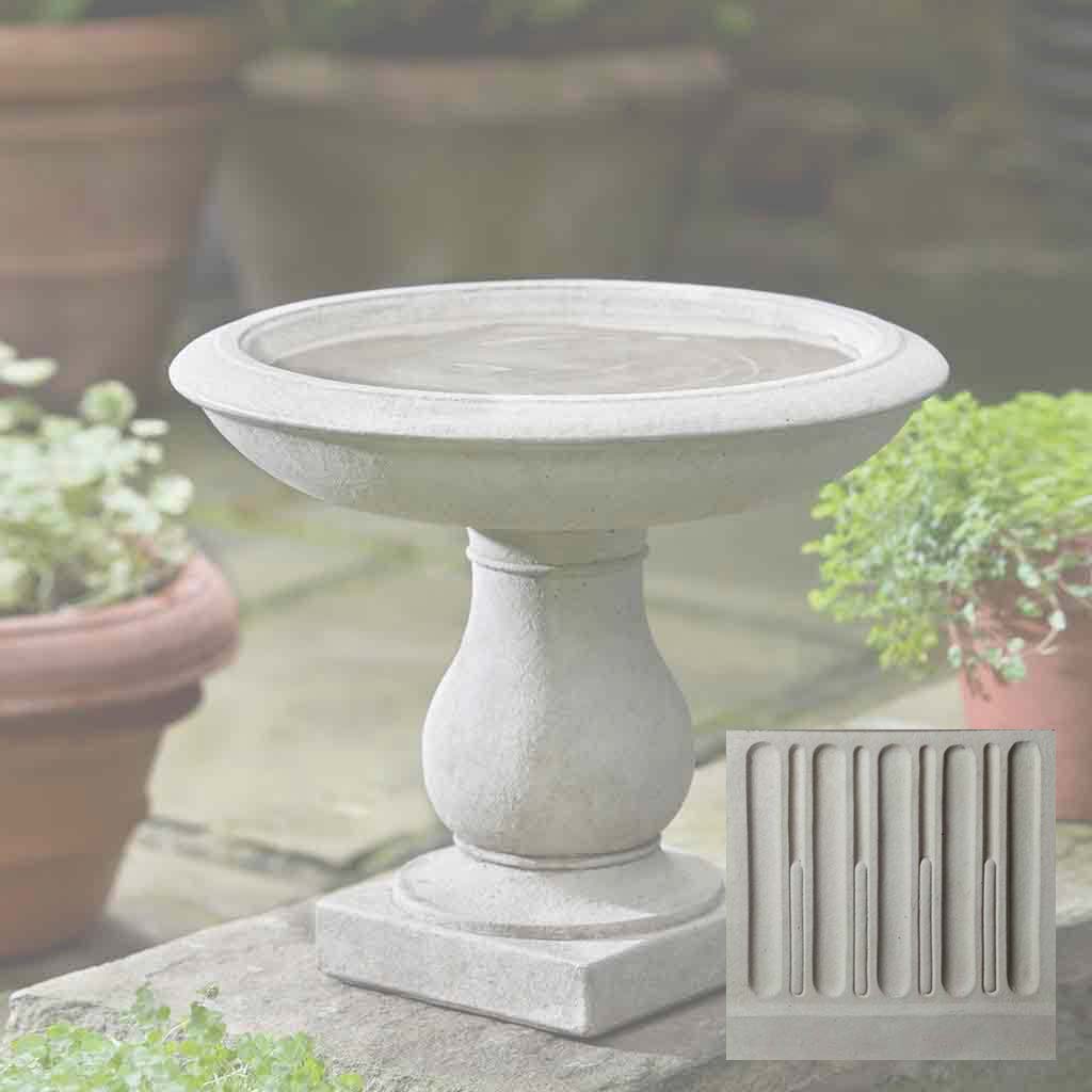 Campania Beauvoir Birdbath - B-141 - Image 11