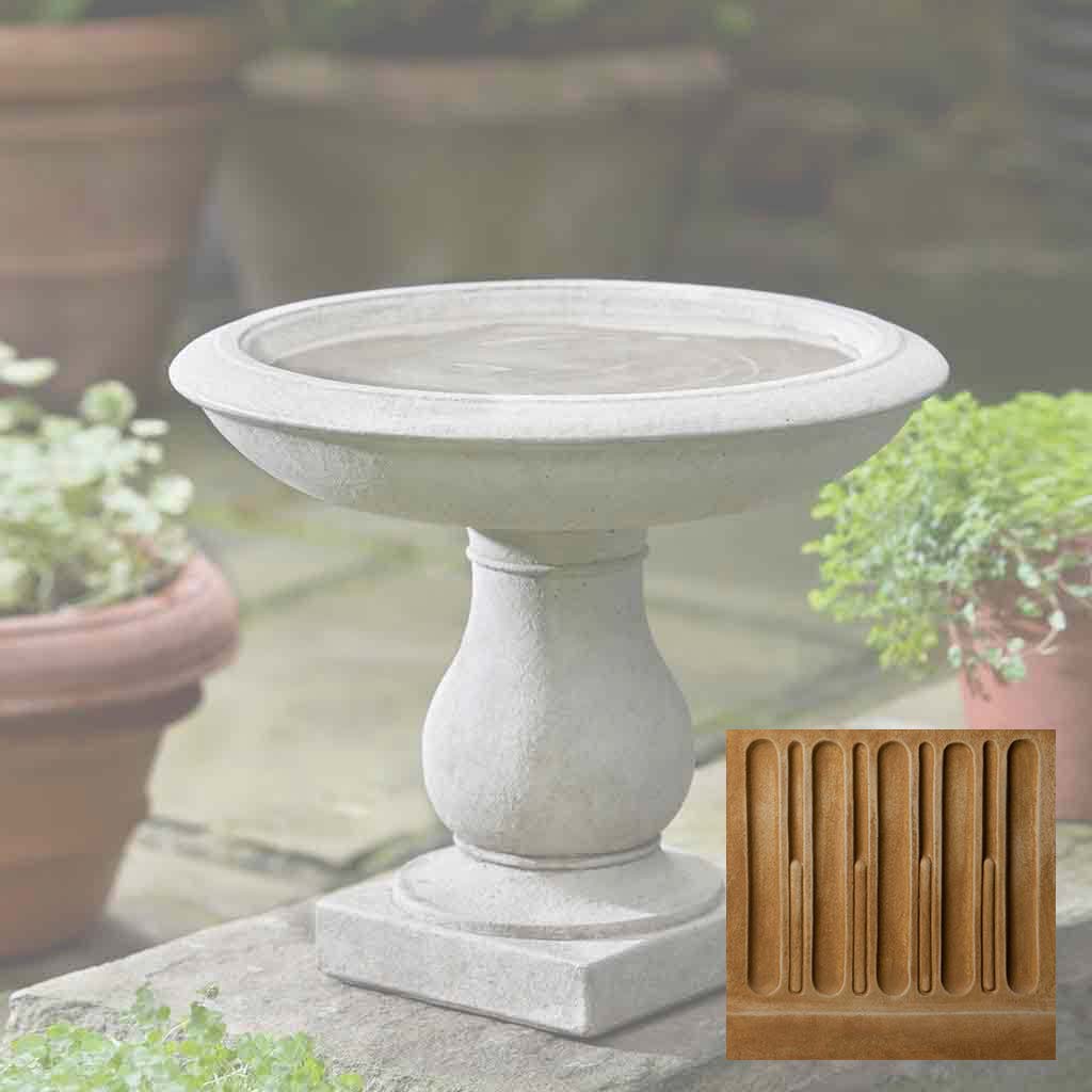 Campania Beauvoir Birdbath - B-141 - Image 15