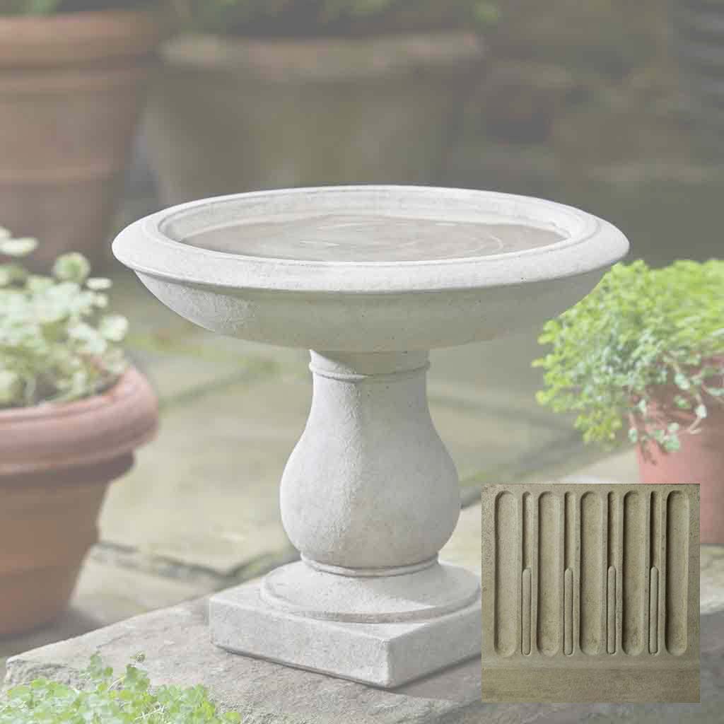 Campania Beauvoir Birdbath - B-141 - Image 16