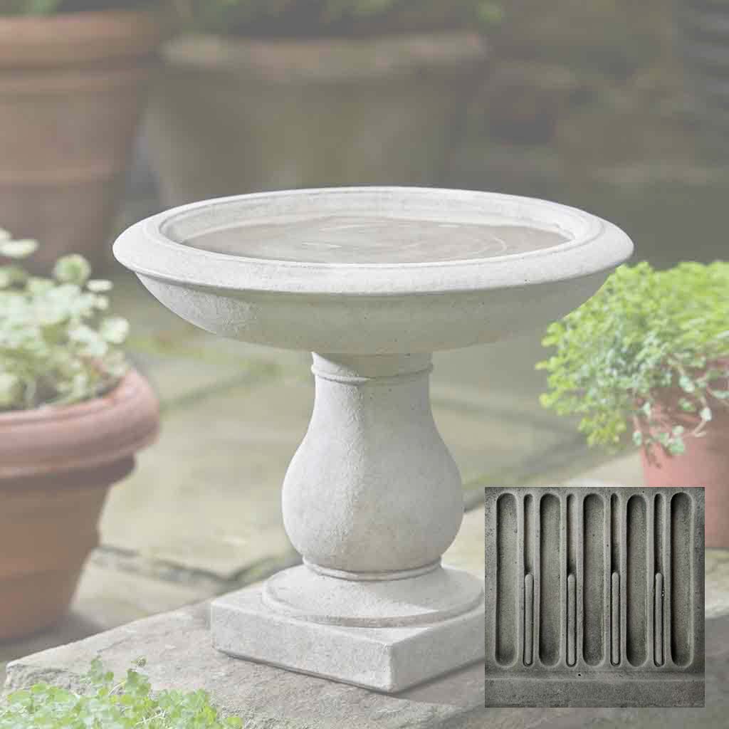 Campania Beauvoir Birdbath - B-141 - Image 3