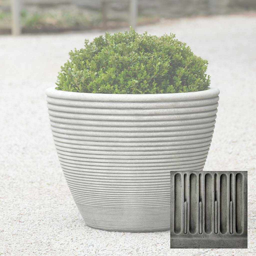 Campania Bibendum Planter, Low - P-926 - Image 3