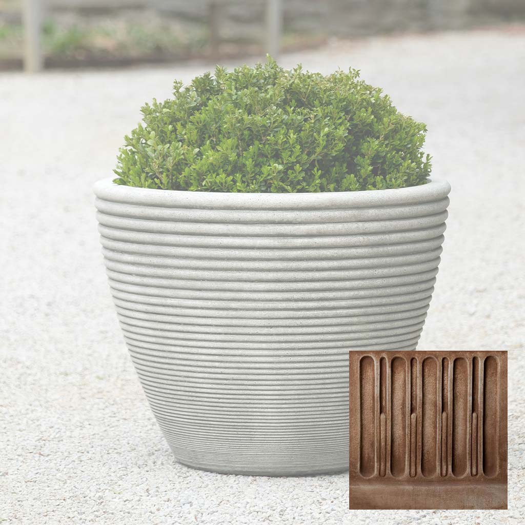 Campania Bibendum Planter, Low - P-926 - Image 4