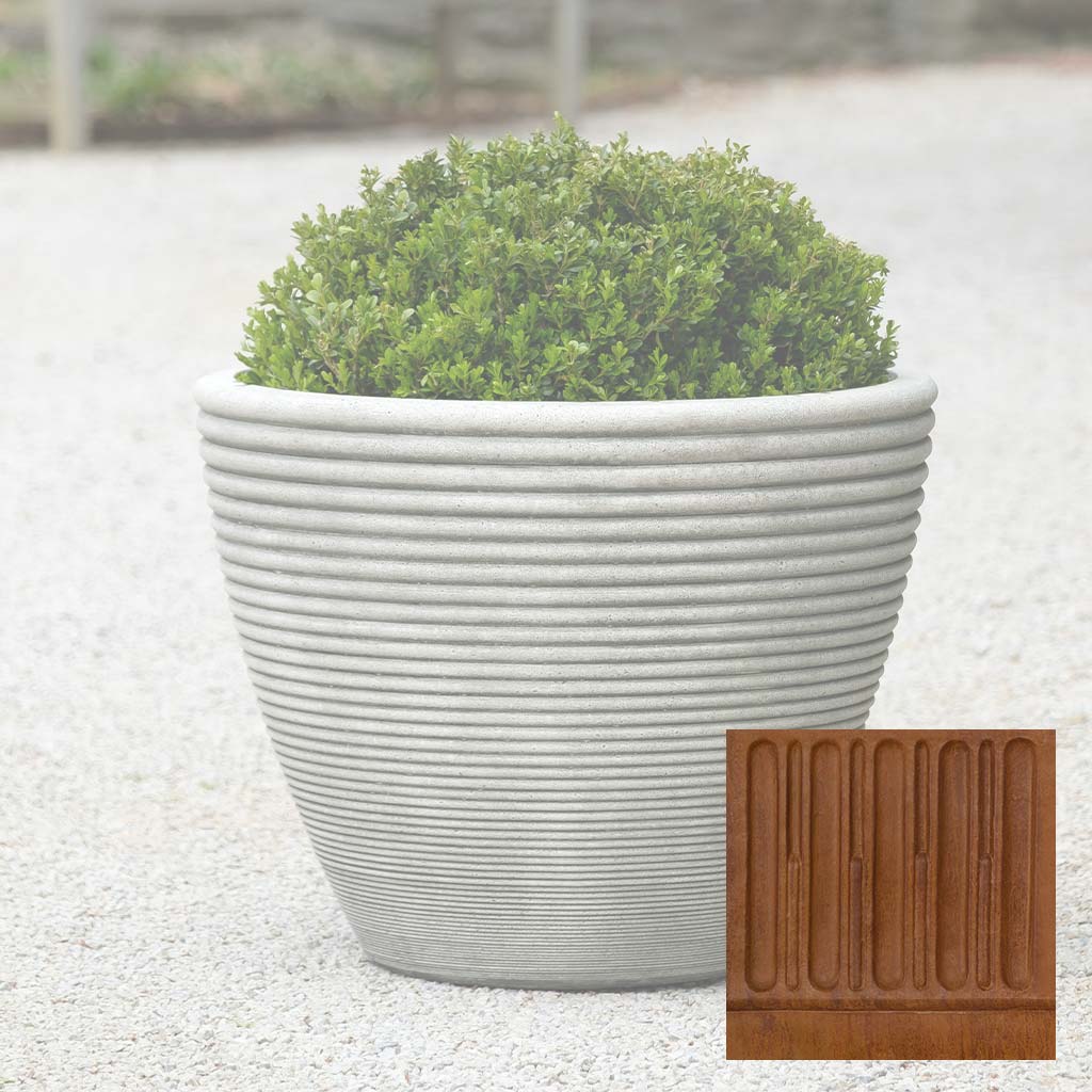 Campania Bibendum Planter, Low - P-926 - Image 8