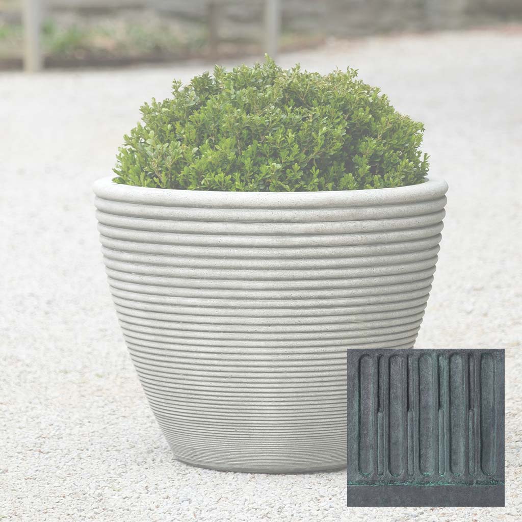 Campania Bibendum Planter, Low - P-926 - Image 9