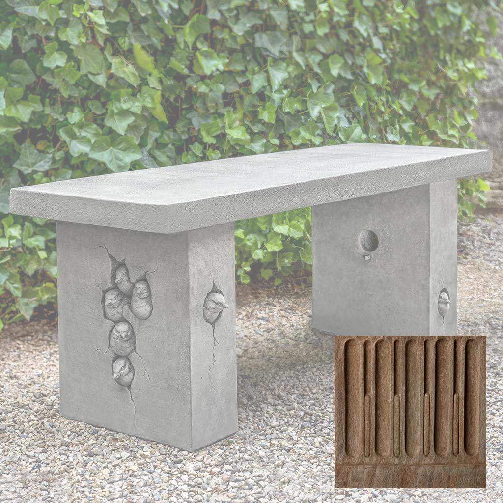 Campania Birdhouse Bench - BE-144 - Image 2