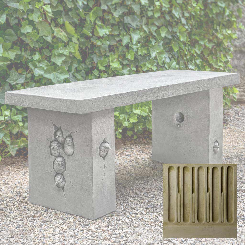 Campania Birdhouse Bench - BE-144 - Image 6
