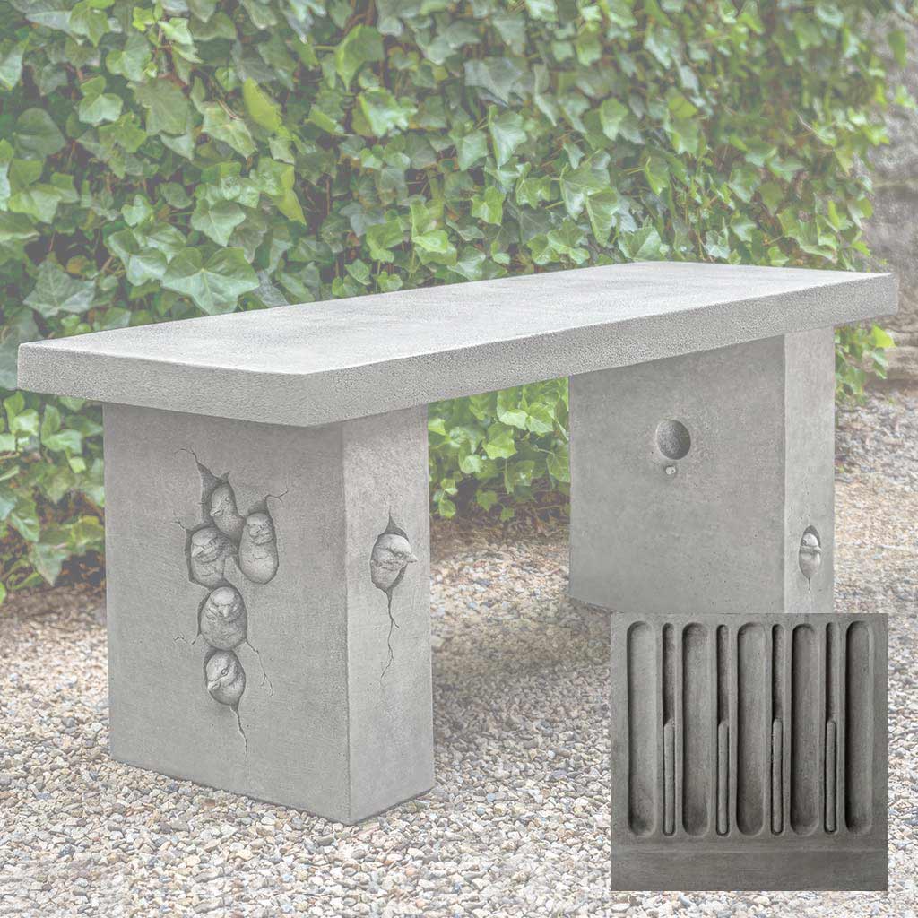 Campania Birdhouse Bench - BE-144 - Image 9