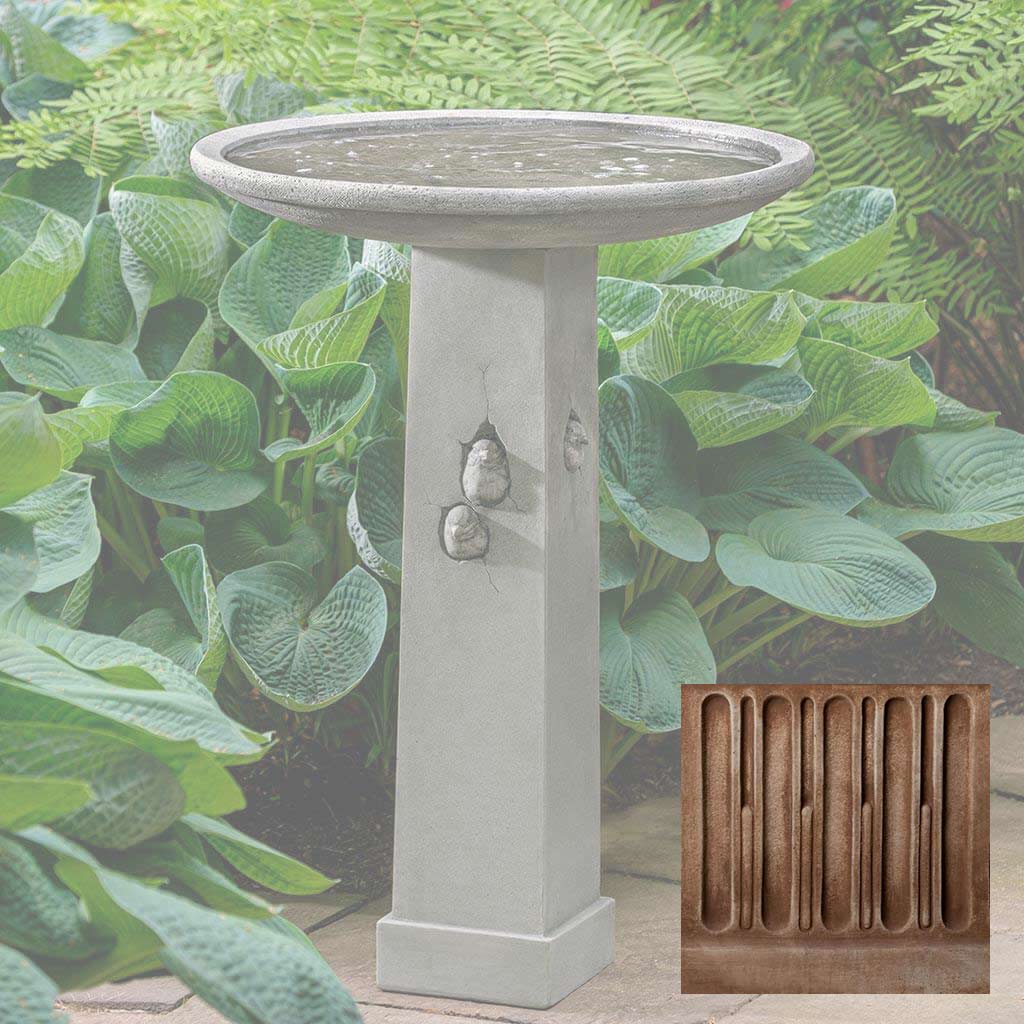 Campania Birdhouse Birdbath - B-191 - Image 4