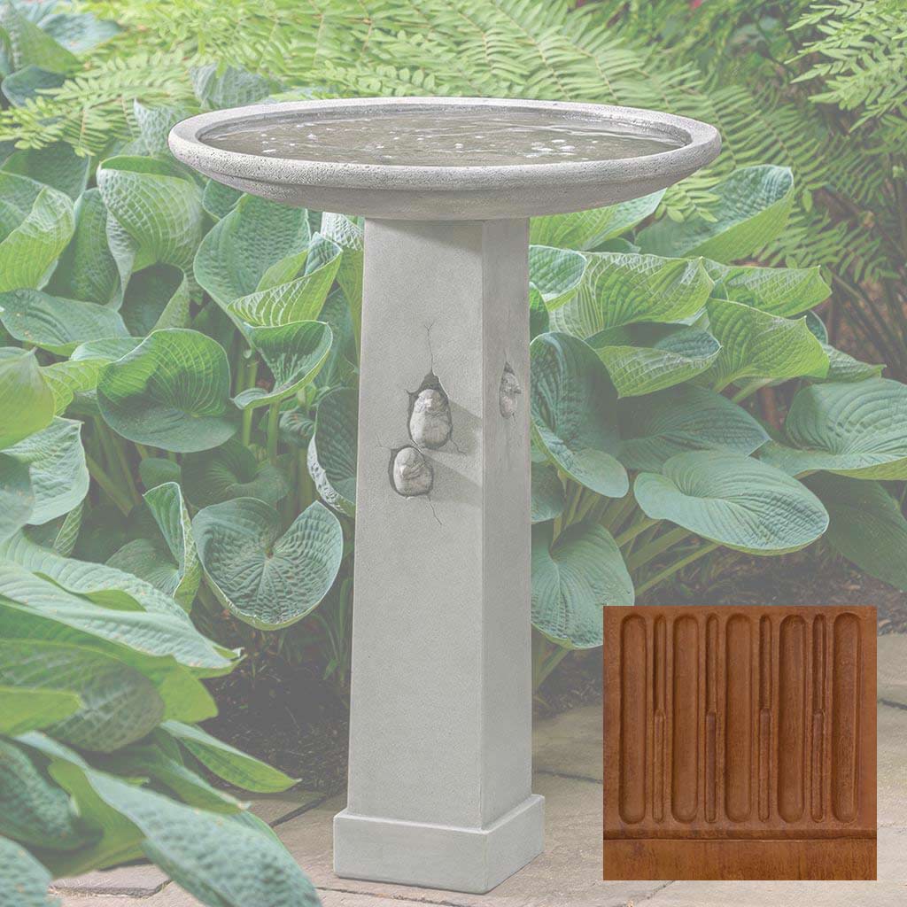 Campania Birdhouse Birdbath - B-191 - Image 8