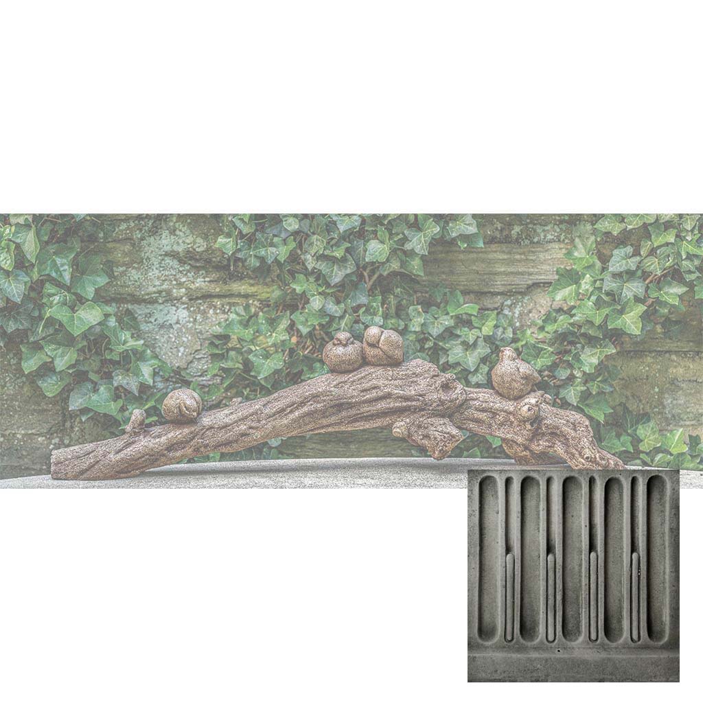 Campania Birds on a Branch Garden Statue - A-644 - Image 3