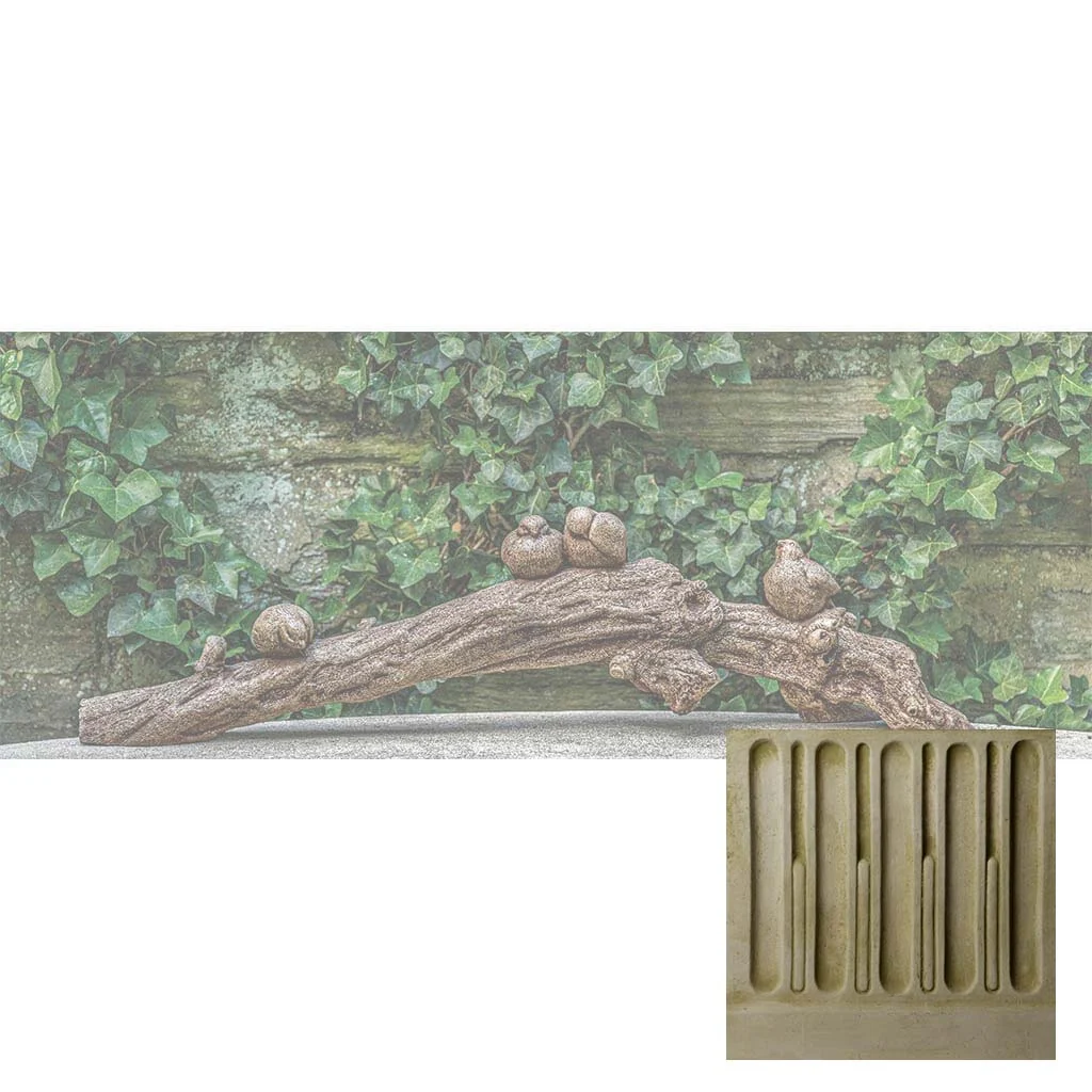 Campania Birds on a Branch Garden Statue - A-644 - Image 5