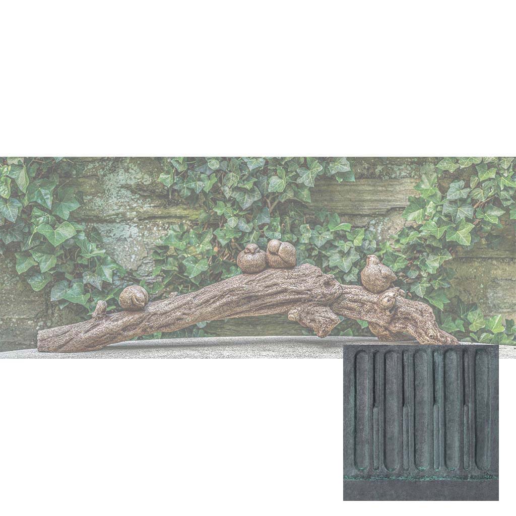 Campania Birds on a Branch Garden Statue - A-644 - Image 9