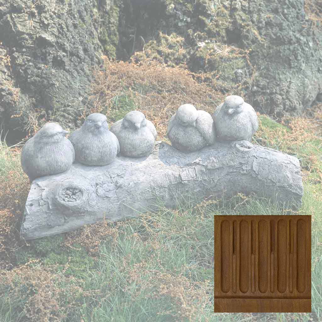 Campania Birds on a Log Garden Statue - A-203 - Image 13