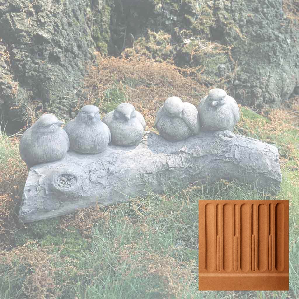 Campania Birds on a Log Garden Statue - A-203 - Image 14