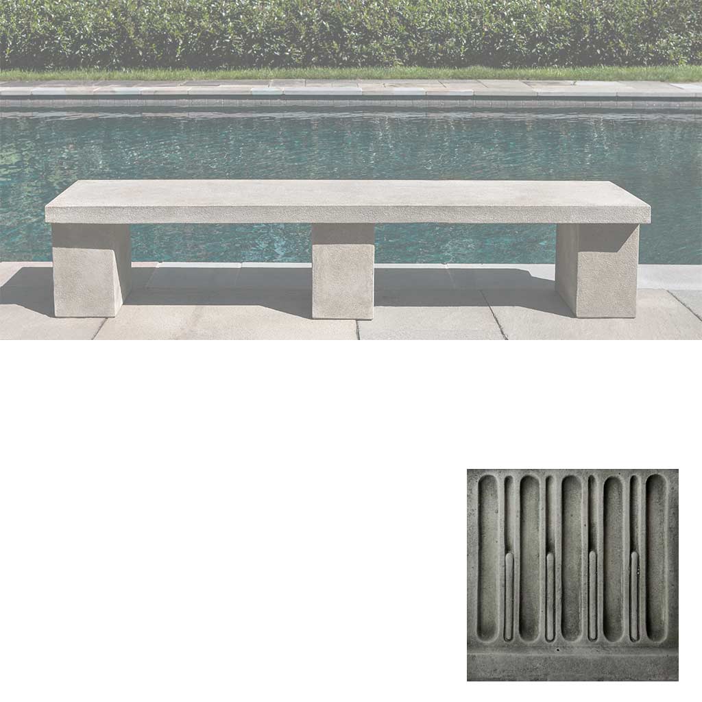 Campania Biscayne Bench - BE-132 - Image 4
