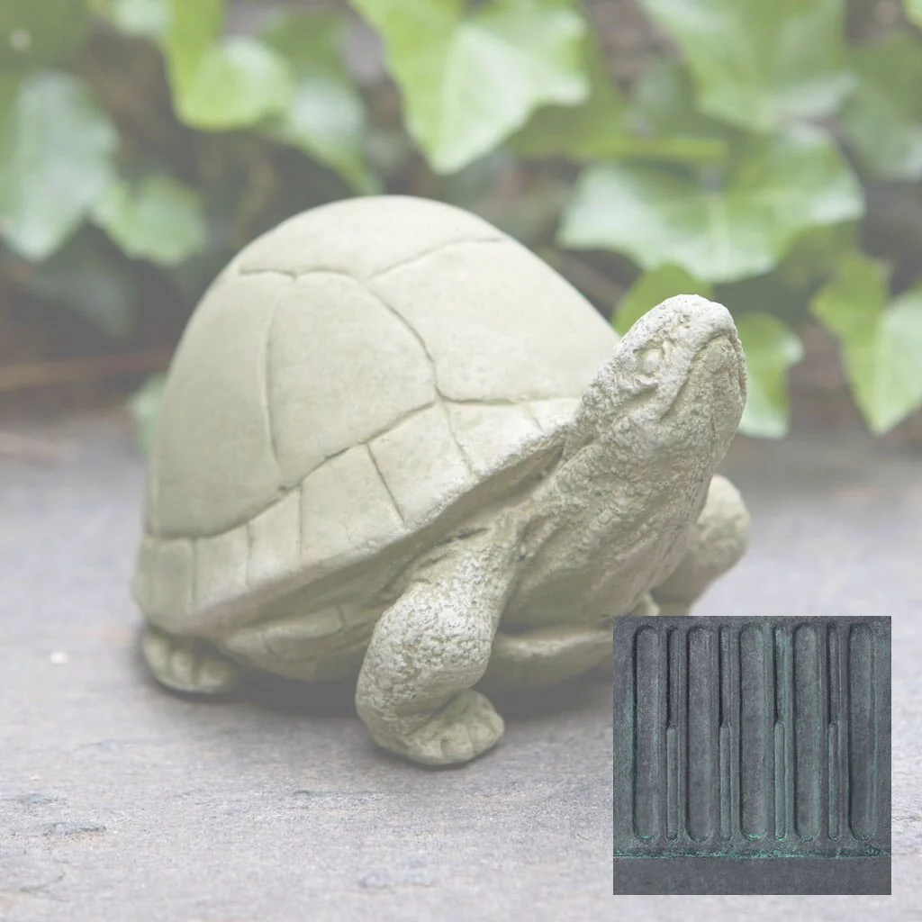 Campania Box Turtle Garden Statue - A-348 - Image 10