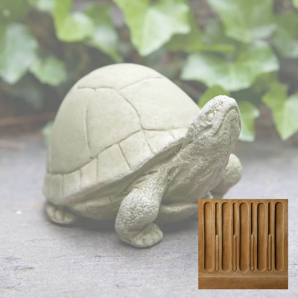 Campania Box Turtle Garden Statue - A-348 - Image 15