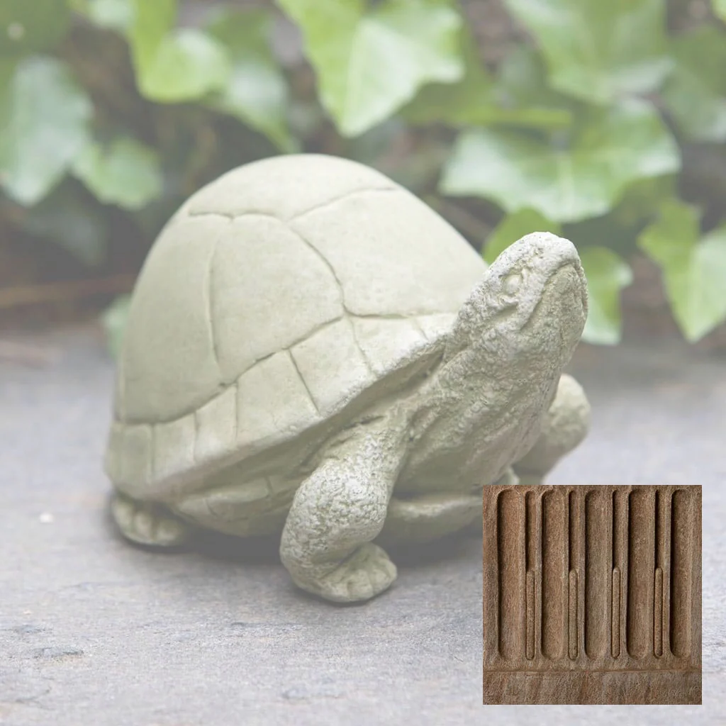 Campania Box Turtle Garden Statue - A-348 - Image 2