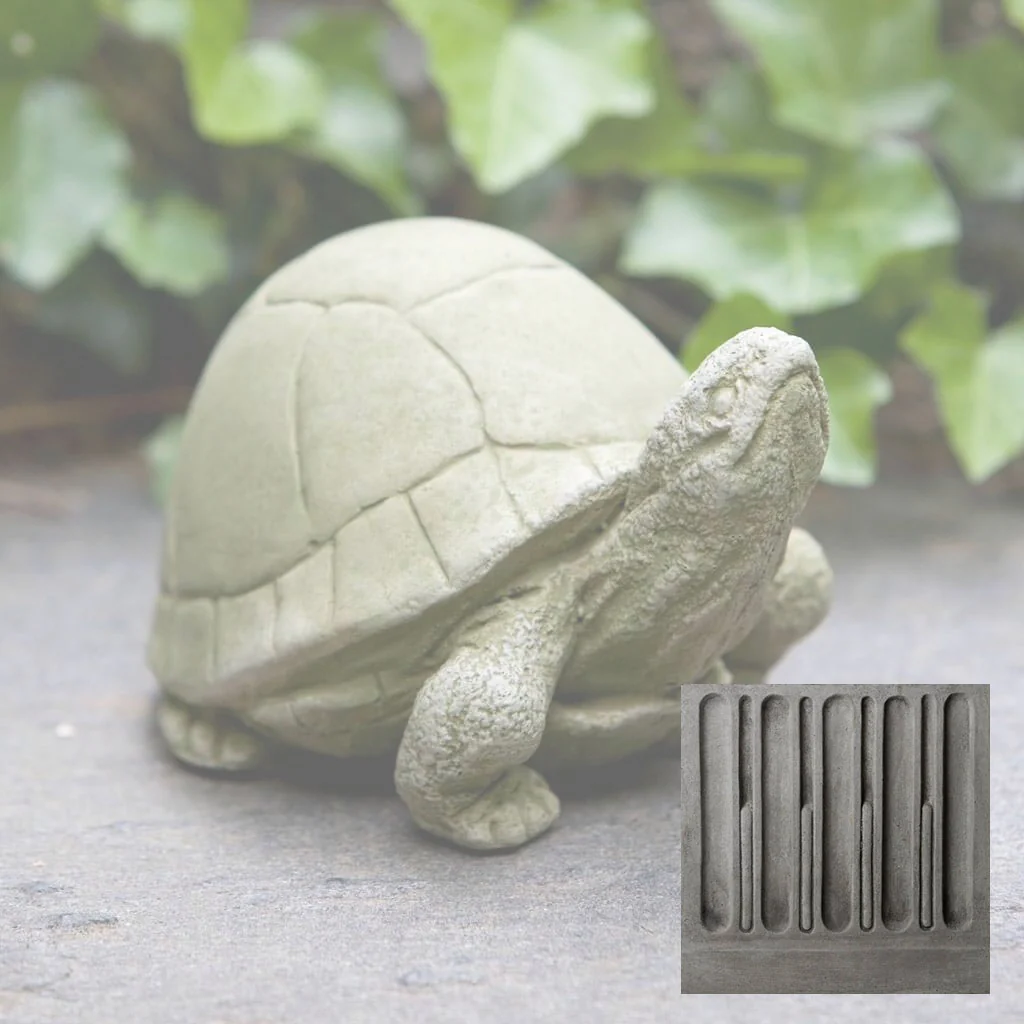 Campania Box Turtle Garden Statue - A-348 - Image 9
