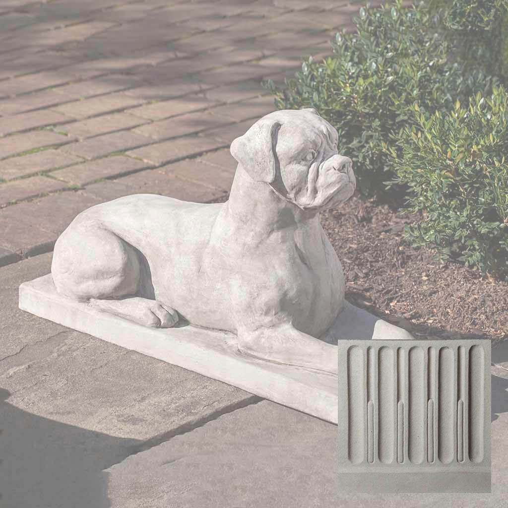 Campania Boxer Garden Statue - A-547 - Image 10